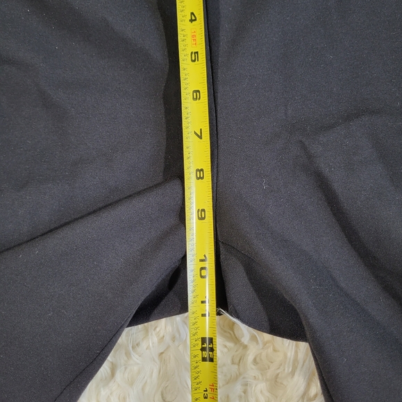 VINCE Mixed Media Ponte Knit Leather Leggings Size Large - Picture 9 of 14